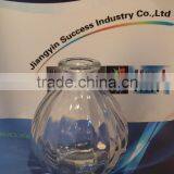 Pumpkin Shape Clear Glass Aroma Diffuser Bottle