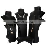 New products PU Leather Jewelry Display Neck Stand,LCountertop Jewelry Display Stand.