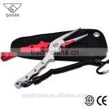 QJS-FP1 Hot Sale Fishing Tackle Aluminium Fishing Plier Chinese Fishing Tackle Tool Kit thumbnail-2
