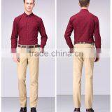 Men's Straight Trousers Business Pants Warm Woolen Pants for Business Man thumbnail-1