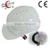 2016 Hot Selling Safety Helmet White Safety Helmet EN 397 ABS White Safety Helmet, OEM Service Available