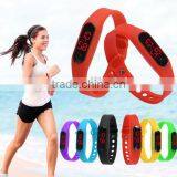 Fashion Sport Digital Watch Silicone Running Bracelet Watch thumbnail-1