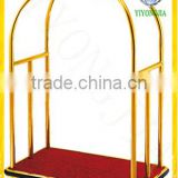 Hotel simple style luggage trolley to transport guest baggage