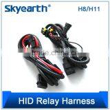 HID Xenon Relay Cable for H8, HID Conversion Kit Relay Wire Harness, H3 H4 H7 H8 H11 9005 9006 HID Relay Harness thumbnail-5
