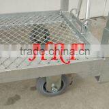 Iron Mesh Material Push Flower Cart Garden Tool Cart TC032 thumbnail-5