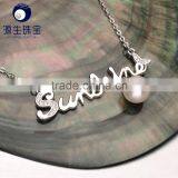Cheap Cultured Freshwater Pearl Pendant Jewelry for Sale thumbnail-2