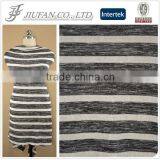 Jiufan Textile Yarn Dyed Hacci Knitted Span Fabric For Clothing With Good Qty thumbnail-1