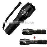 XML T6 Water Resistant Camping Torch Adjustable Focus Zoom Tactical Flashlight thumbnail-2