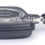Die-casting Aluminium Non-stick Double Pan thumbnail-1