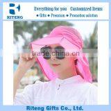 Women Summer Straw Wide Brim Beach Outdoor Sun Floppy Hat thumbnail-6