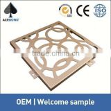 wall panel with sound insulation product thickness 0.3mm 0.4mm 0.5mm aluminum sheet