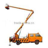 Truck mounted hydraulic articulating boom lift machine lift for aerial working