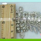 Garment Accessory Beaded Trims on Mesh for Dress thumbnail-2