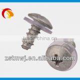 Phillip Pan Head With Platic Washer