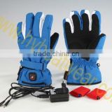 Heated motorcycle riding gloves/winter heated ski gloves/battery heated gloves