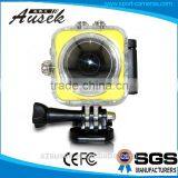 360 degree action camera 360 VR VR Mode waterproof 30M sport action camera high resolution mini DV cam 2016 new
Supplier's Choice