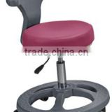 Luxury and micro fiber leather Dental stool