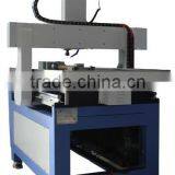 China 3.2kw Spindle Round Guide Rail Metal Cnc Carving Machine 6090 thumbnail-5