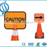 Cone Topper Sign for Traffic Cone