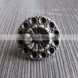 Europe Antique Copper Color Metal Jeans Button