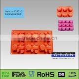 High Quality Food Grade Silicone Molds Halloween Silicone Cake Mold 6 Bat Shape Silicone Cake Mold thumbnail-1