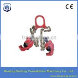 1 ton manual drum lifter with G80 load chain