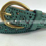 Women's Burned Perforated Jeans Garment Belt for Trousers thumbnail-6