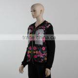 F5W20103 Women Printed Bomber Jackets thumbnail-5