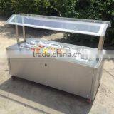 China OEM Factory Freezer Display for Ice Cream With Stainless Steel Body