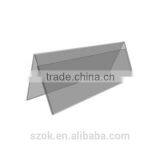Mini Double Side Acrylic Tent Card Holder From China thumbnail-1