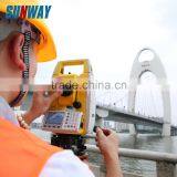 Long ranging reflectoless total station survey instrument for sale