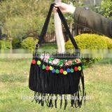 Hot Sale Women Messenger Bags Cotton Handbags High Quality Women Embroidery & Ethnic Style Bag Vintage thumbnail-5