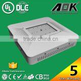 UL DLC CE RoHS SAA 130lm/W Super Slim Motion Sensor Petrol Gas Service Station 150W LED Canopy Light thumbnail-6