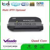 Factory Direct Best Price DVB S2 Android TV BOX Hybrid OTT Satellite Android Smart tv Receiver