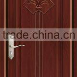 Flush Simple Design Solid Wooden Door Raise Molding Decoration thumbnail-1