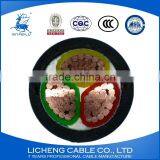 China High Quality 3 Core Electric Cables Xlpe Insulated Pvc Sheathed Copper Electrical Power Cable 3x240mm2 thumbnail-6