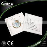 High Quality Plastic Conduit Ventilation Fan Square Ceiling Exhaust Fan PP Plastic Grille Type thumbnail-5