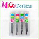 Cupcake Ice Cream Colorful Polyresin Butter Knife Sets