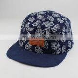 Floral 5 Panels Adjustable Cap/5 Panel Caps Hot Sale thumbnail-3