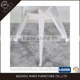 Round Glass Table With Metal Legs thumbnail-2