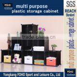 AL0035 Black Many Cubes Multifunctional Living Room Decorative Storage Cabinet