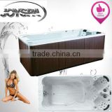 Winter HOT SALE 4 meters exercise swim spa / swimming pool with step