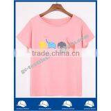 Girl's Printed Cute Short Sleeve T-shirts thumbnail-1