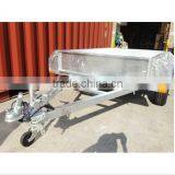 Hot Dipped Galvanized Full welded Farm Trailer Strong Box Trailer For Australia Market