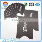 2 Passport And 10 Credit Card Aluminum Rfid Blocking Card Sleeves thumbnail-4