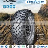 Alibaba China Suppier Car Tyre Manufacturer Passenger Car Tyre COMFORSER CF3000 M/T Tires