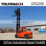 CPCD100 10Ton China Cheap Industrial Diesel Forklift thumbnail-1