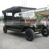 Antique Private 8 Seat Royal Sightseeing Resort Electric Passenger Golf Cart thumbnail-4