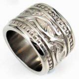 OEM / ODM Titanium Steel Jewelry Steel Band Ring For Gift thumbnail-2