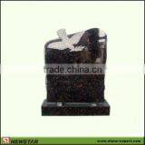 European Style Tombstone, Red Tombstone,Red Granite thumbnail-1